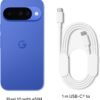 Google Pixel 10 - Unlocked Android Smartphone - Gemini AI Assistant - Advanced Triple Rear Camera, Fast-Charging 24+ Hour Battery, and 6.3" Actua Display - Indigo - 256 GB (2025 Model)
