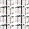 ukeetap 8 Pack Extra Large Clothes Storage Bins with Lids, home storage