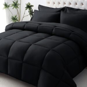 JOLLYVOGUE Queen Comforter Set, Ultra-Soft Bed in a Bag Queen bedroom