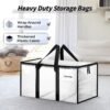 71v6k1weTZL._AC_SL1500_.jpg ukeetap 8 Pack Extra Large Clothes Storage Bins with Lids, Clear