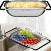 Over the Sink Colander - Strainers and Colanders - Sink kitchen