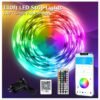 DAYBETTER LED Strip Lights 110ft RGB Music Sync Smart App Control 1 Roll